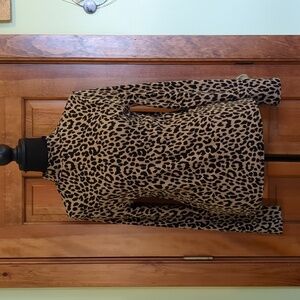 No Boundaries leopard print top!